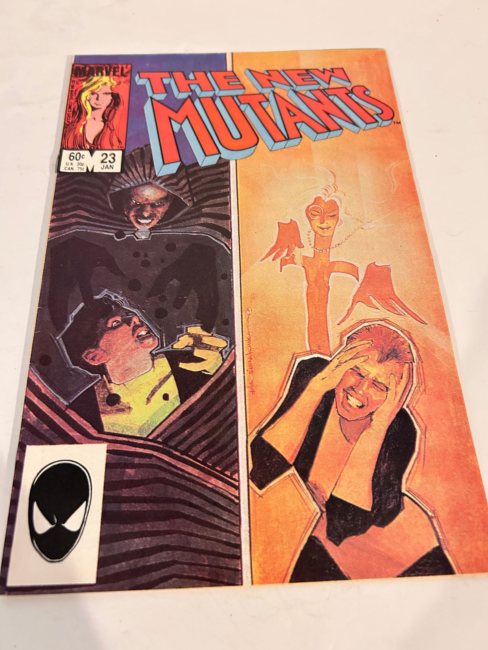 Vintage Comic Book The New Mutants # 23 (1 of 2)