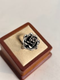 Vintage Sterling Silver TC-160 Mexico Ring Sz 8