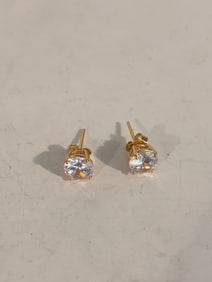 Vintage Sterling Silver post Earrings