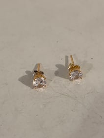 Vintage Sterling Silver post Earrings