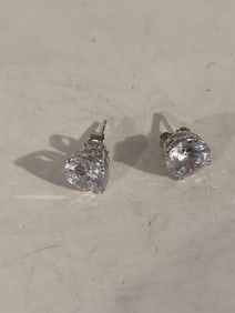 Vintage Sterling Silver post Earrings