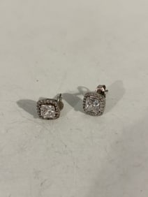 Vintage Sterling Silver post Earrings