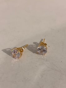 Vintage Sterling Silver post Earrings