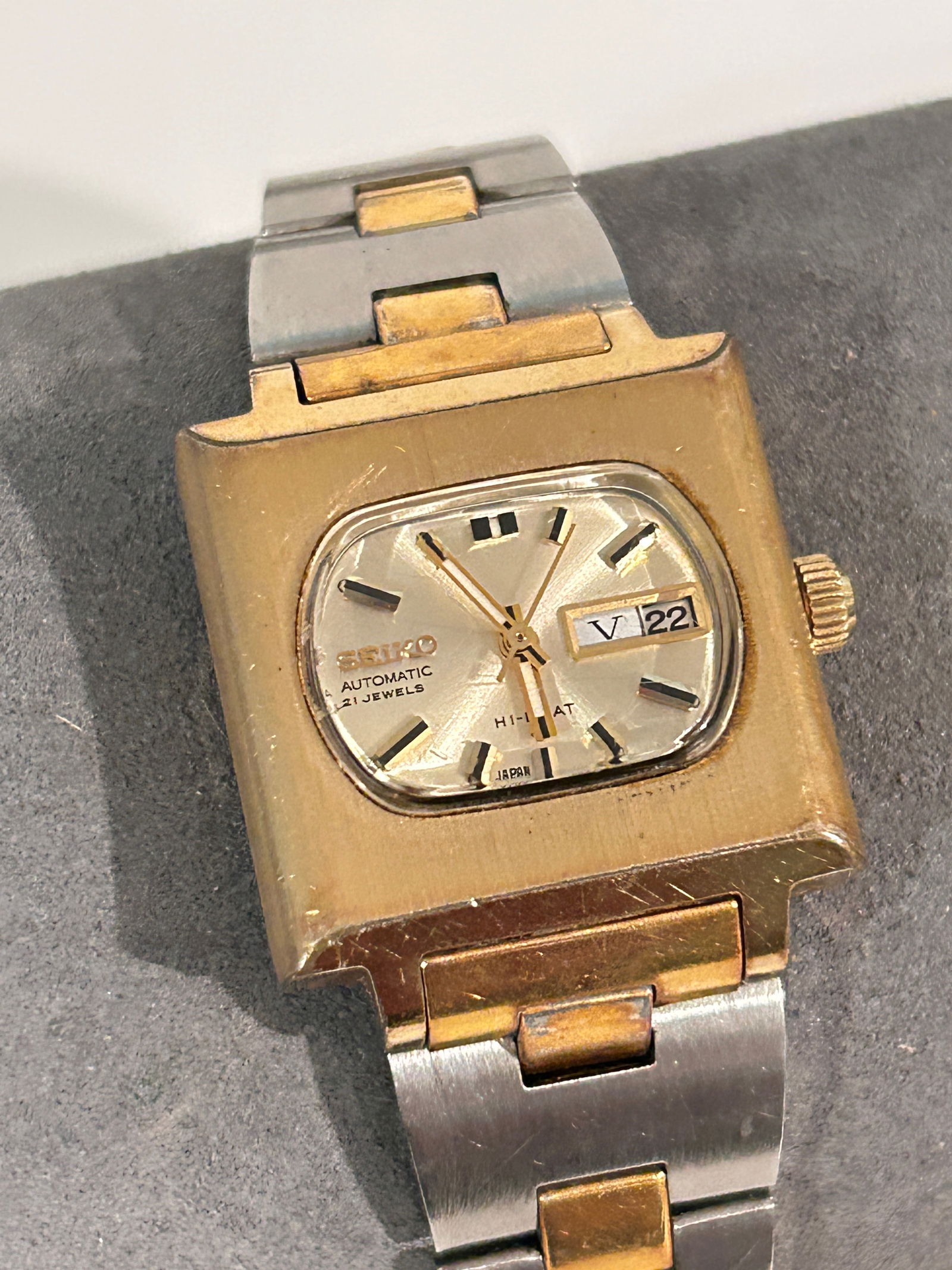 Vintage Seiko Hi-Beat Automatic Watch 2706-7000 – 21 Jewels RARE working light sratches (1 of 6)