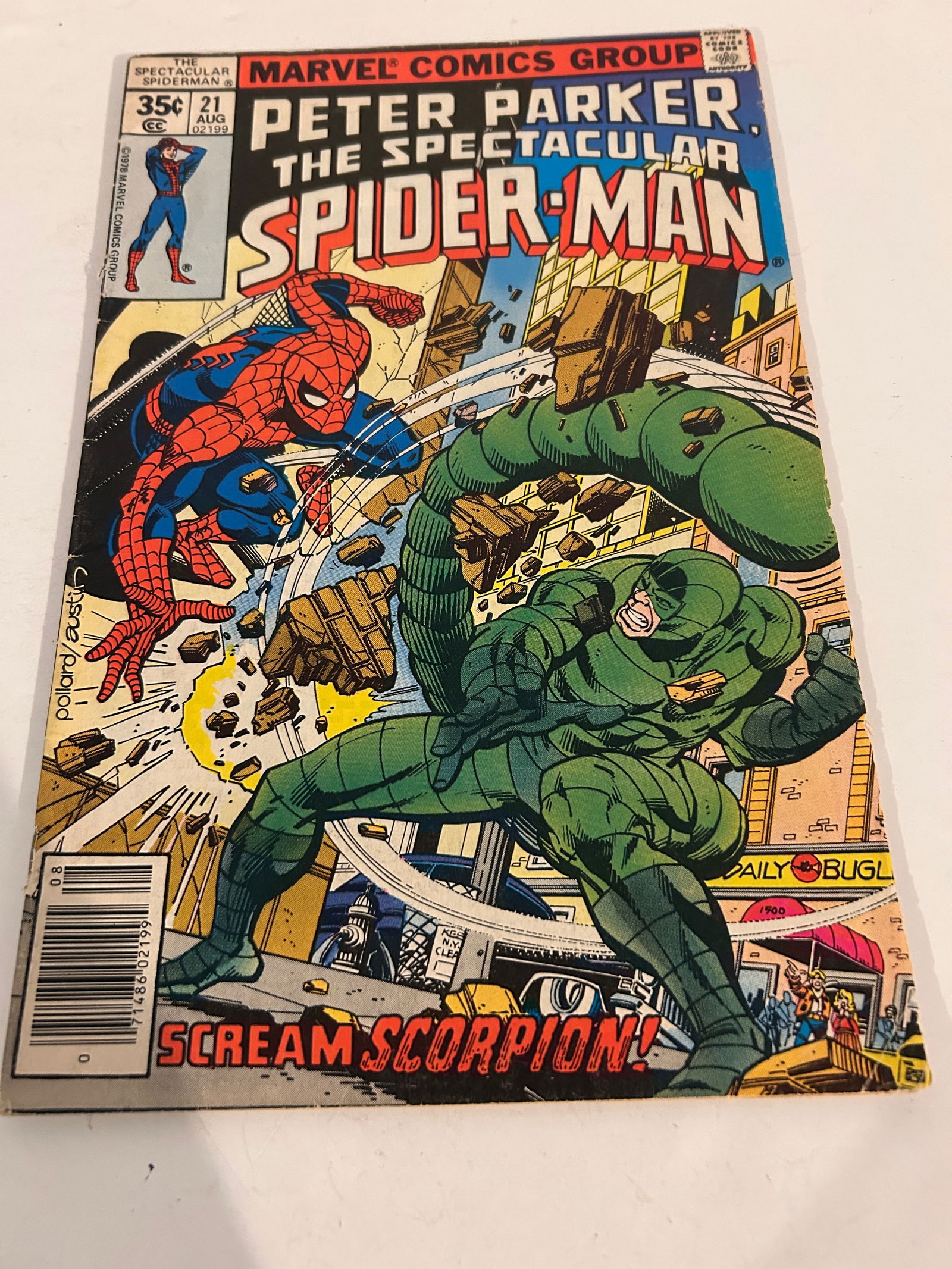 Vintage Comic Book # 21 Peter Parker the Spectacular Spider-Man (1 of 2)