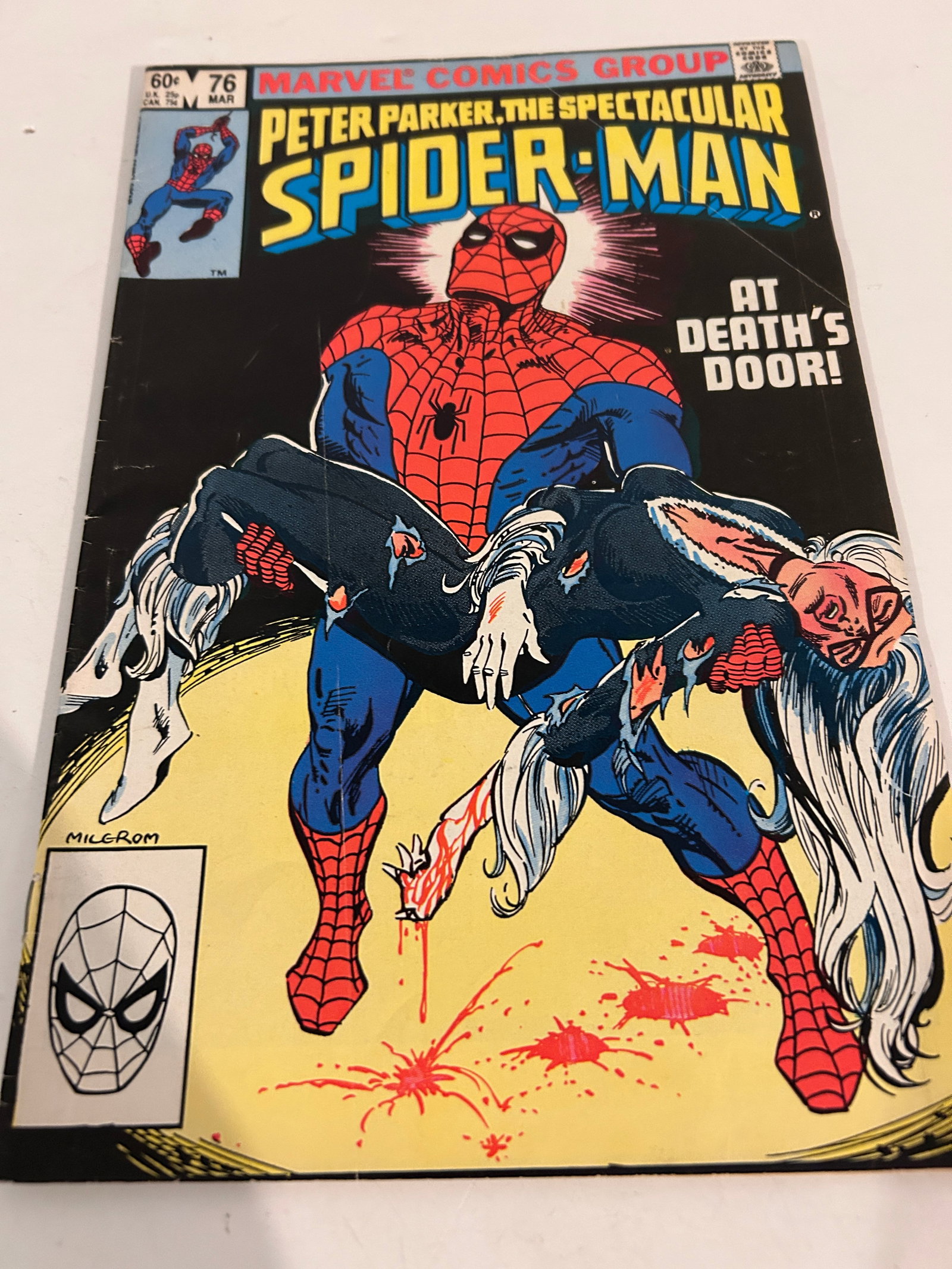 Vintage Comic Book # 76 Peter Parker the Spectacular Spider-Man: Vintage Comic Book # 76 Peter Parker the Spectacular Spider-Man Please view all photos as they are part of the description and condition of this Item, Feel free to contact me with questions or picture