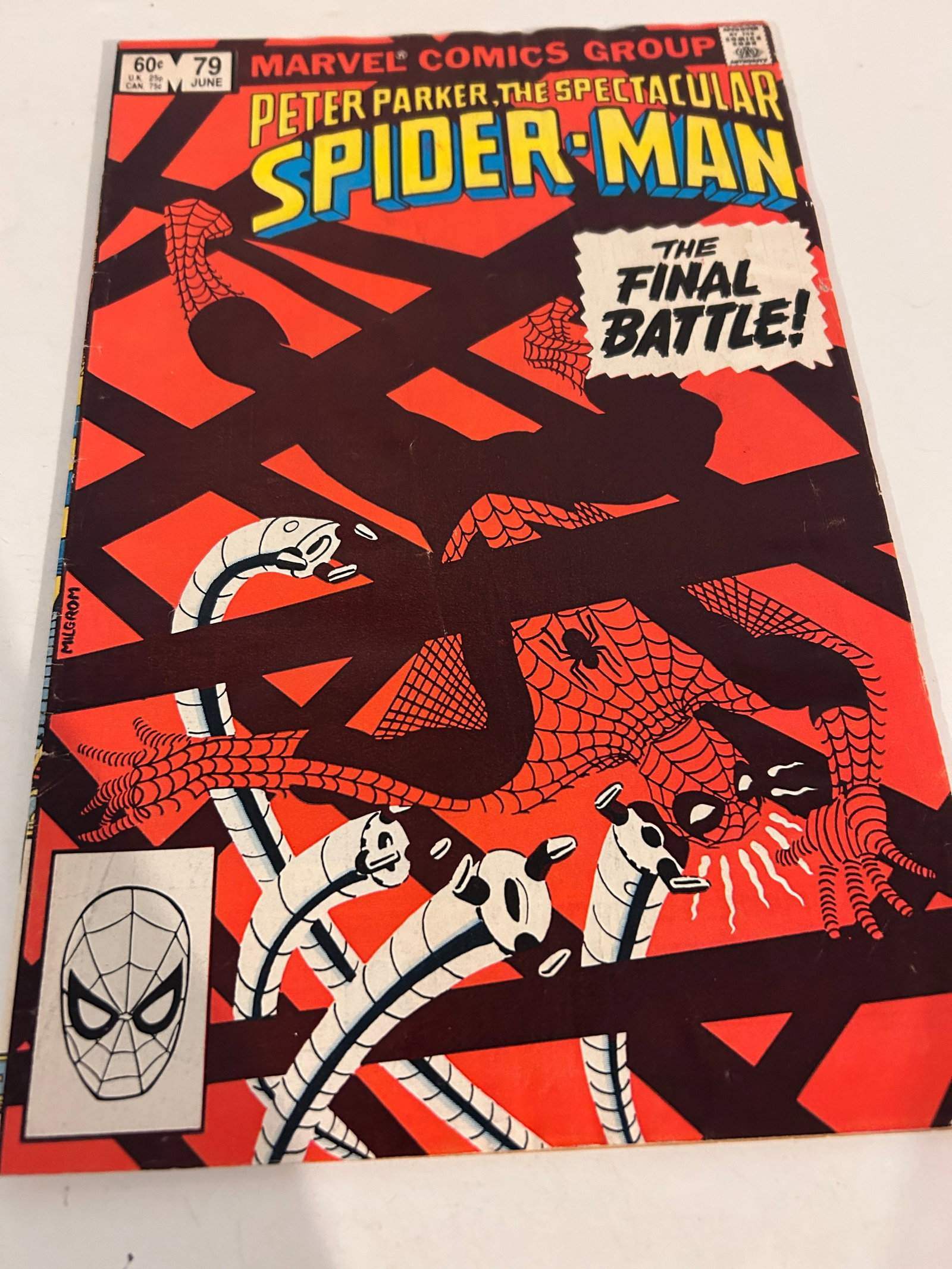 Vintage Comic Book # 79 Peter Parker the Spectacular Spider-Man: Vintage Comic Book # 79 Peter Parker the Spectacular Spider-Man Please view all photos as they are part of the description and condition of this Item, Feel free to contact me with questions or picture
