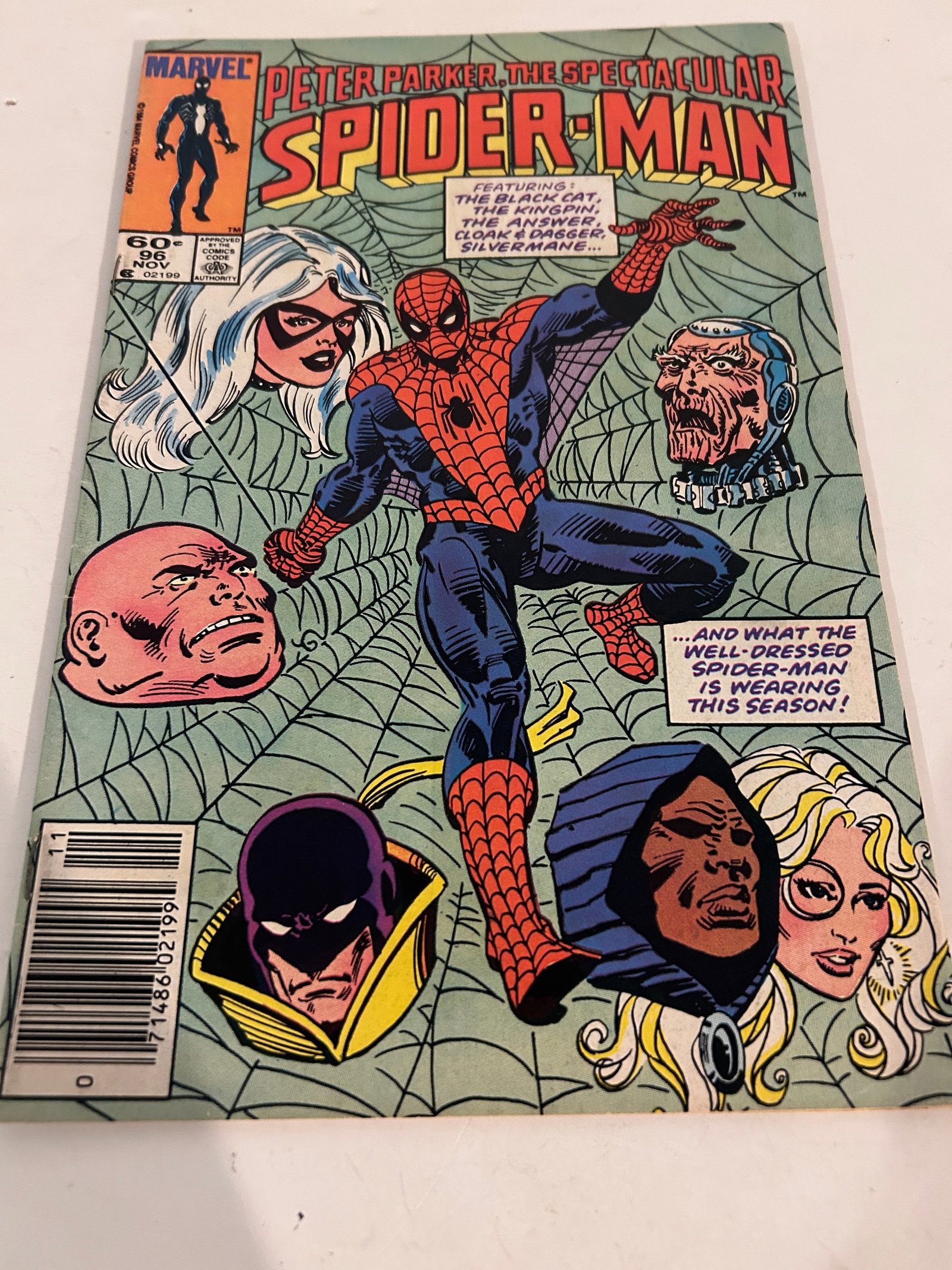 Vintage Comic Book # 96 Peter Parker the Spectacular Spider-Man: Vintage Comic Book # 96 Peter Parker the Spectacular Spider-Man Please view all photos as they are part of the description and condition of this Item, Feel free to contact me with questions or picture