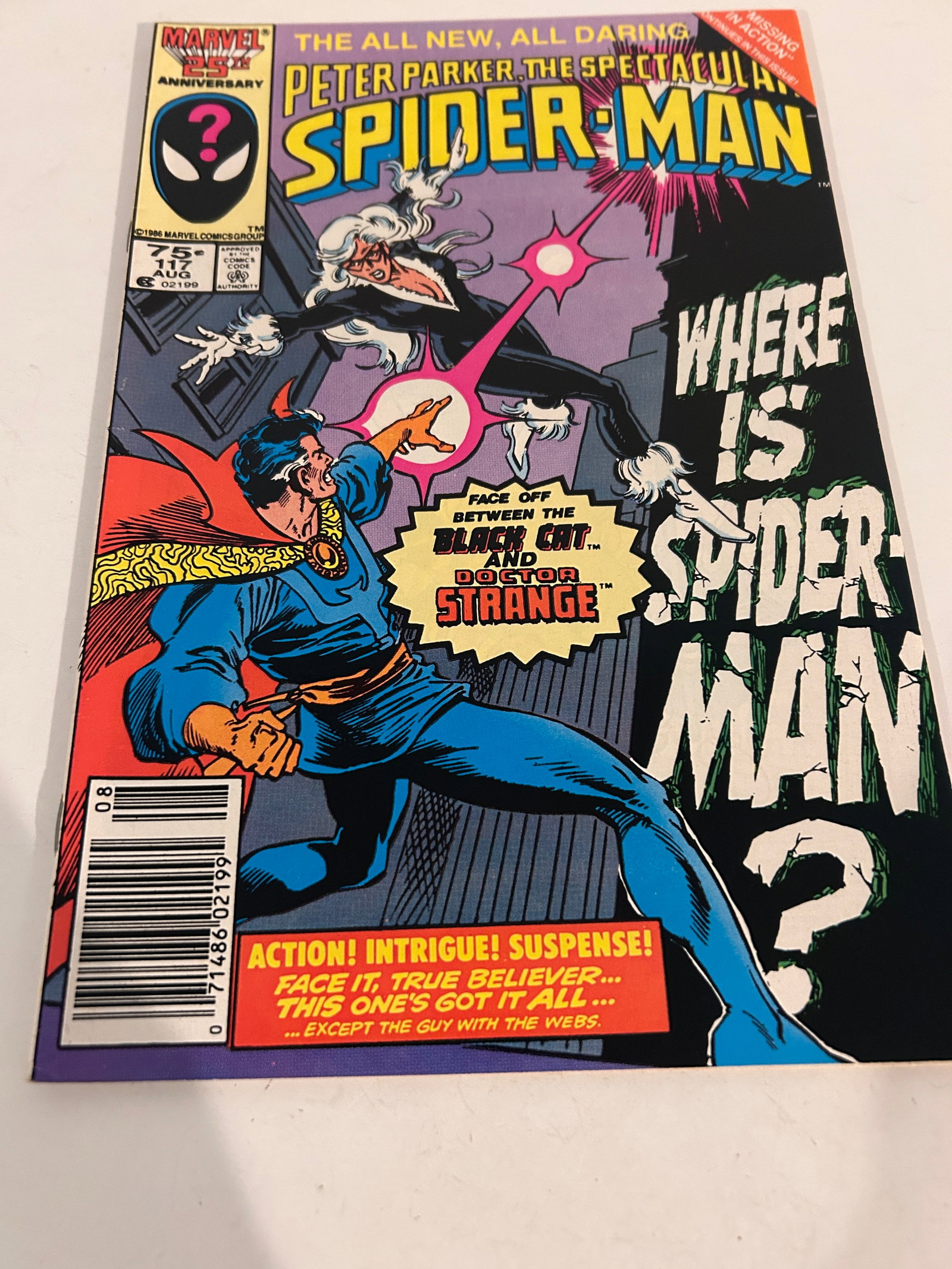 Vintage Comic Book # 117 Peter Parker the Spectacular Spider-Man: Vintage Comic Book # 117 Peter Parker the Spectacular Spider-Man Please view all photos as they are part of the description and condition of this Item, Feel free to contact me with questions or pictur