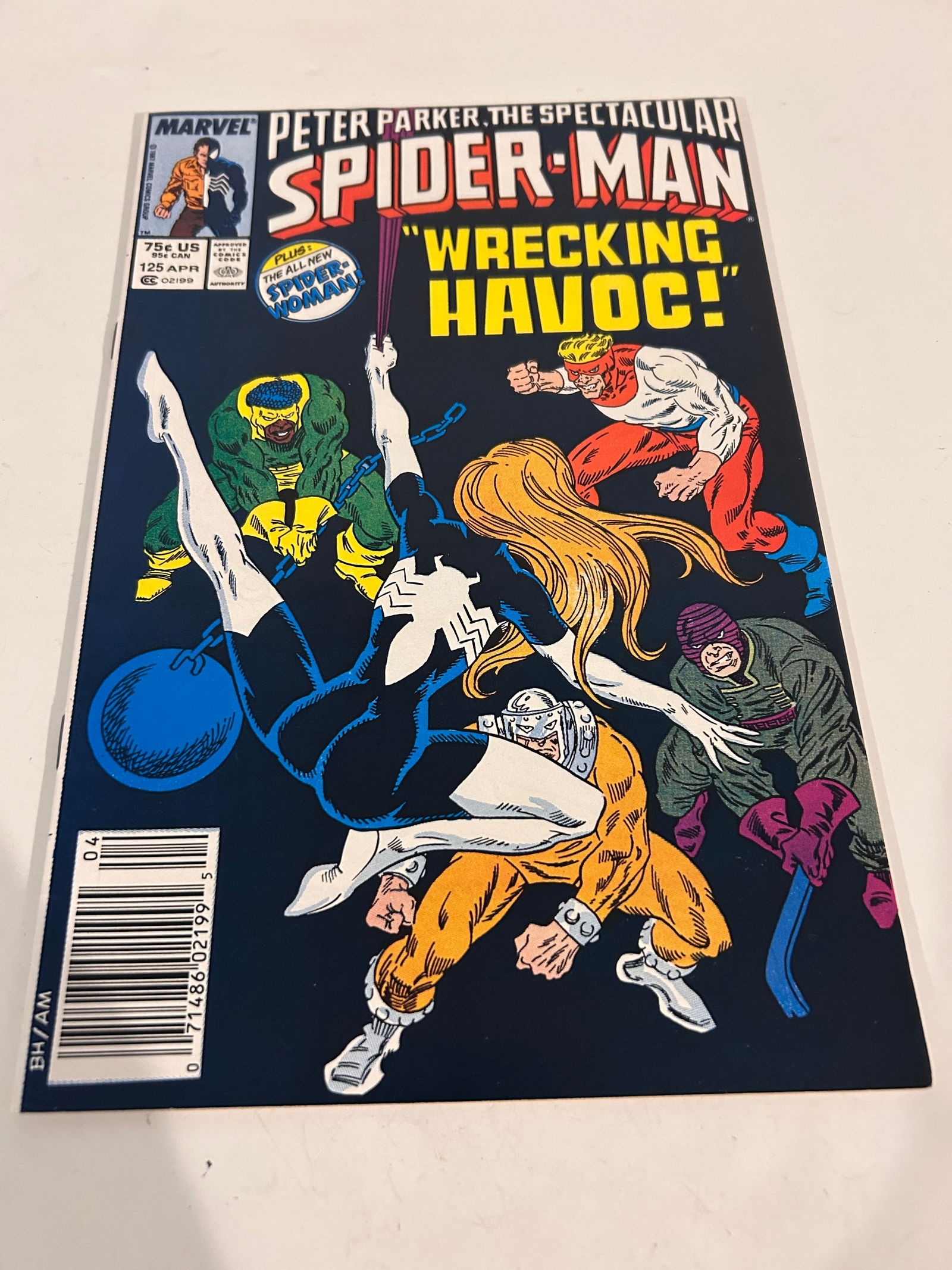 Vintage Comic Book # 125 Peter Parker the Spectacular Spider-Man (1 of 2)