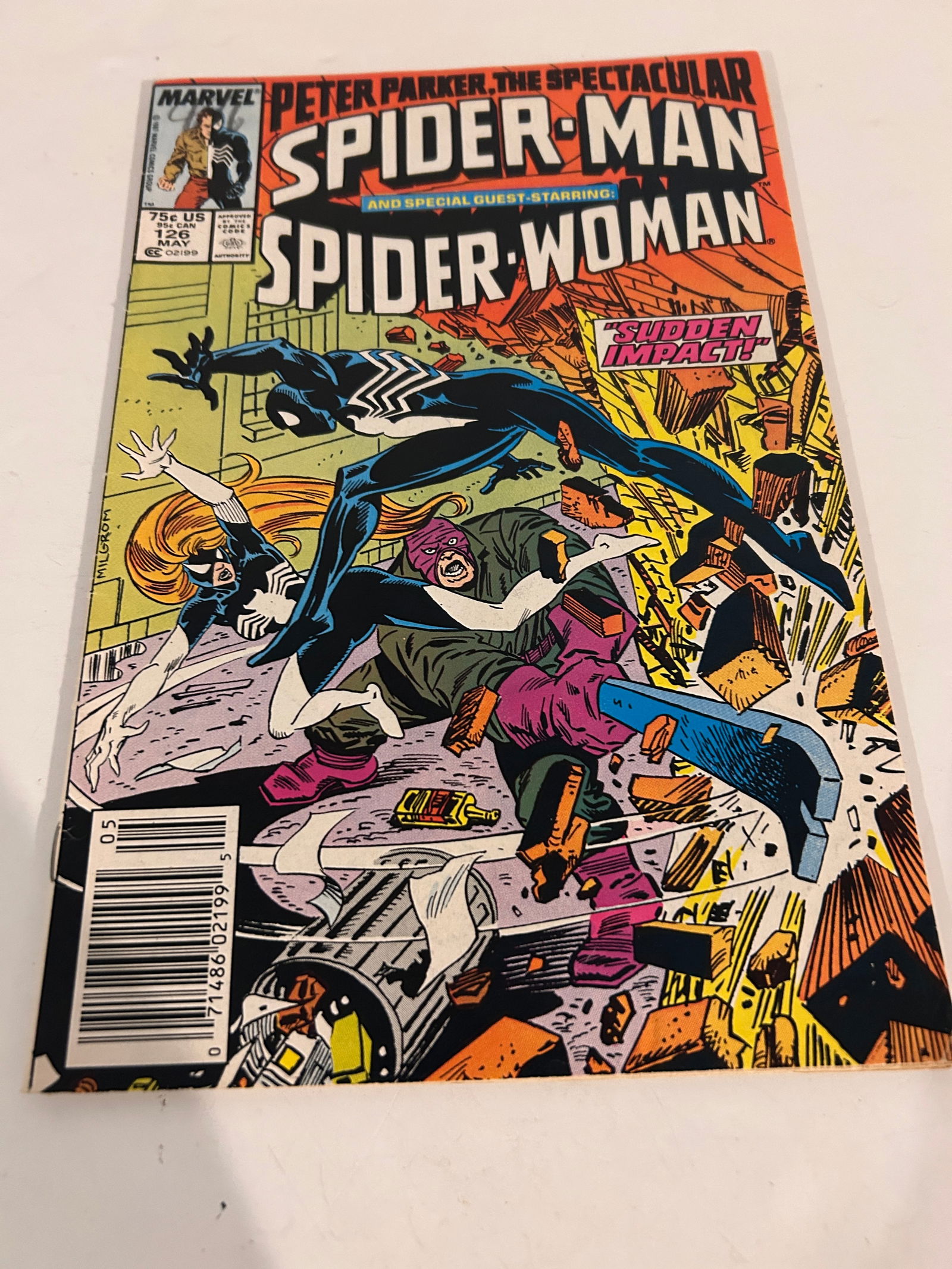 Vintage Comic Book # 126 Peter Parker the Spectacular Spider-Man (1 of 2)