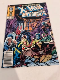 Vintage Comic Book  X-Men and the Micronauts # 3