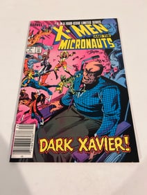 Vintage Comic Book  X-Men and the Micronauts # 4