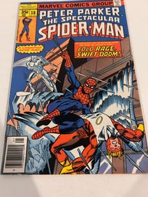 Vintage Comic Book # 18 Peter Parker the Spectacular Spider-Man