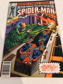 Vintage Comic Book # 45 Peter Parker the Spectacular Spider-Man