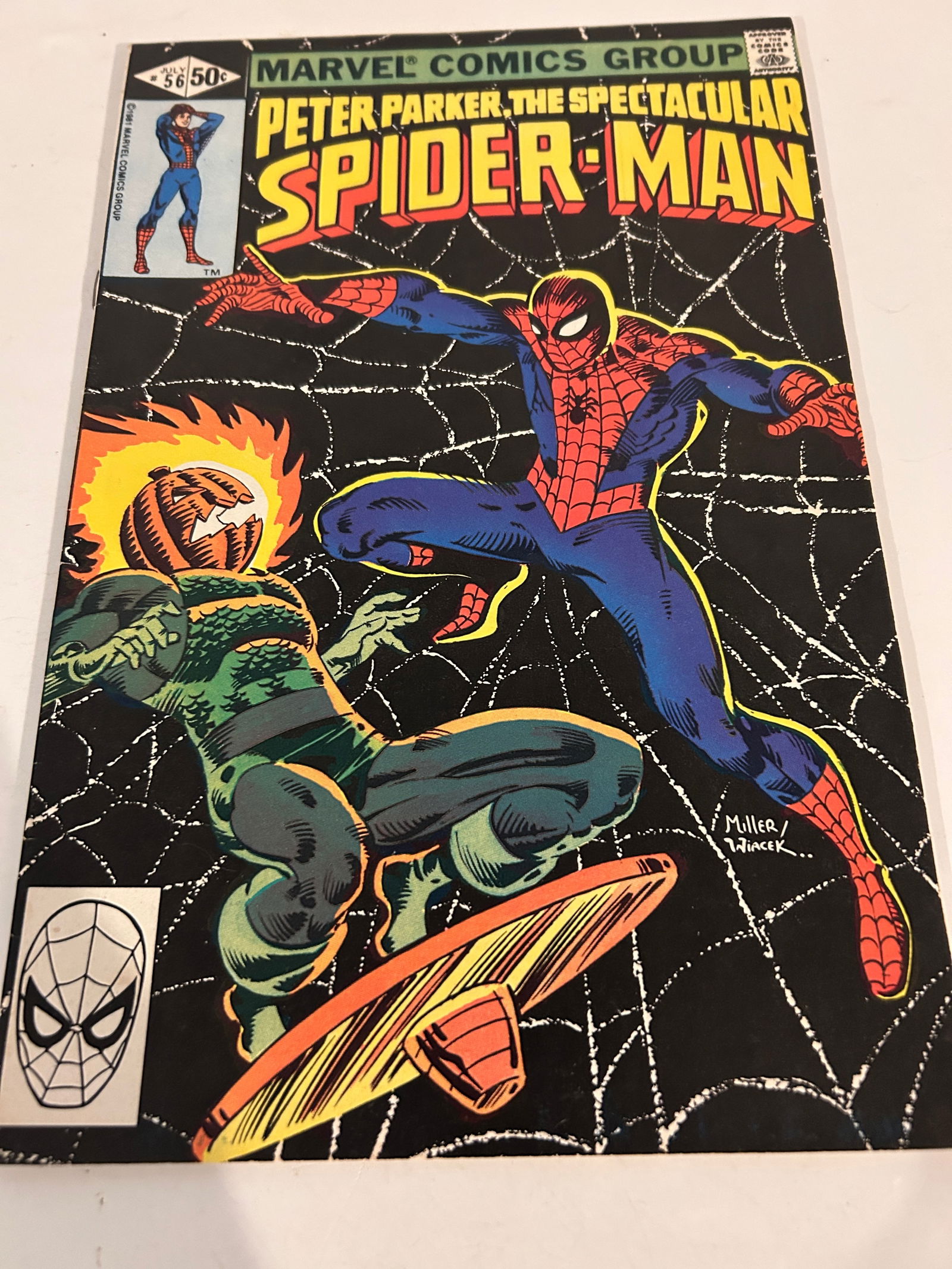 Vintage Comic Book # 56 Peter Parker the Spectacular Spider-Man (1 of 2)