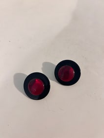 Vintage Acrylic Earrings