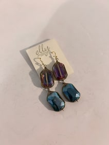 Vintage glass Earrings