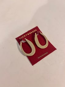 Vintage gold tone Lucky Brand Earrings