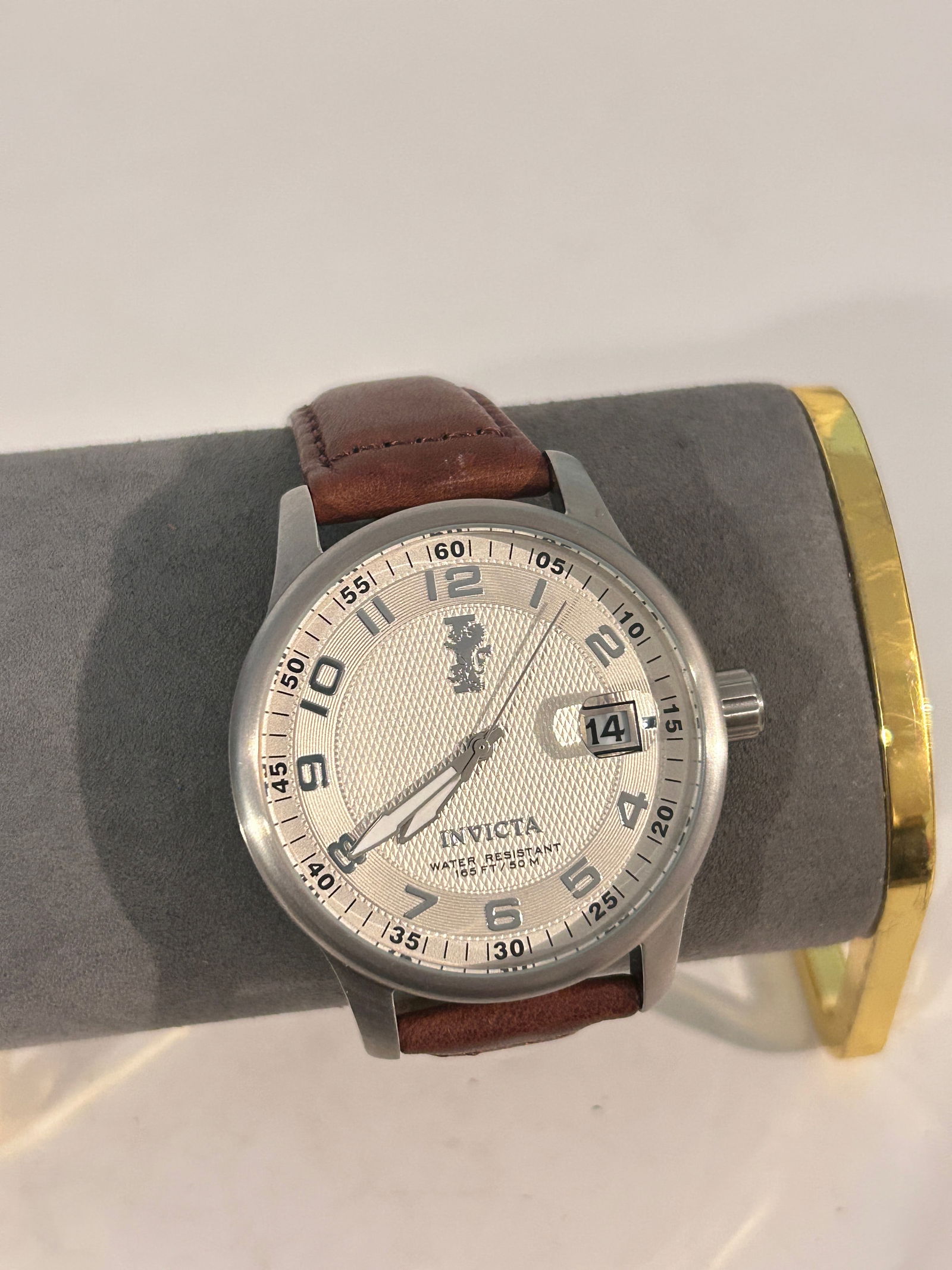 Invicta Men's I-Force Stainless Steel Antique Silver-Tone Dial Working #12825: Invicta Men's I-Force Stainless Steel Antique Silver-Tone Dial Working #12825 Please view all photos as they are part of the description and condition of this Item, Feel free to contact me with questi