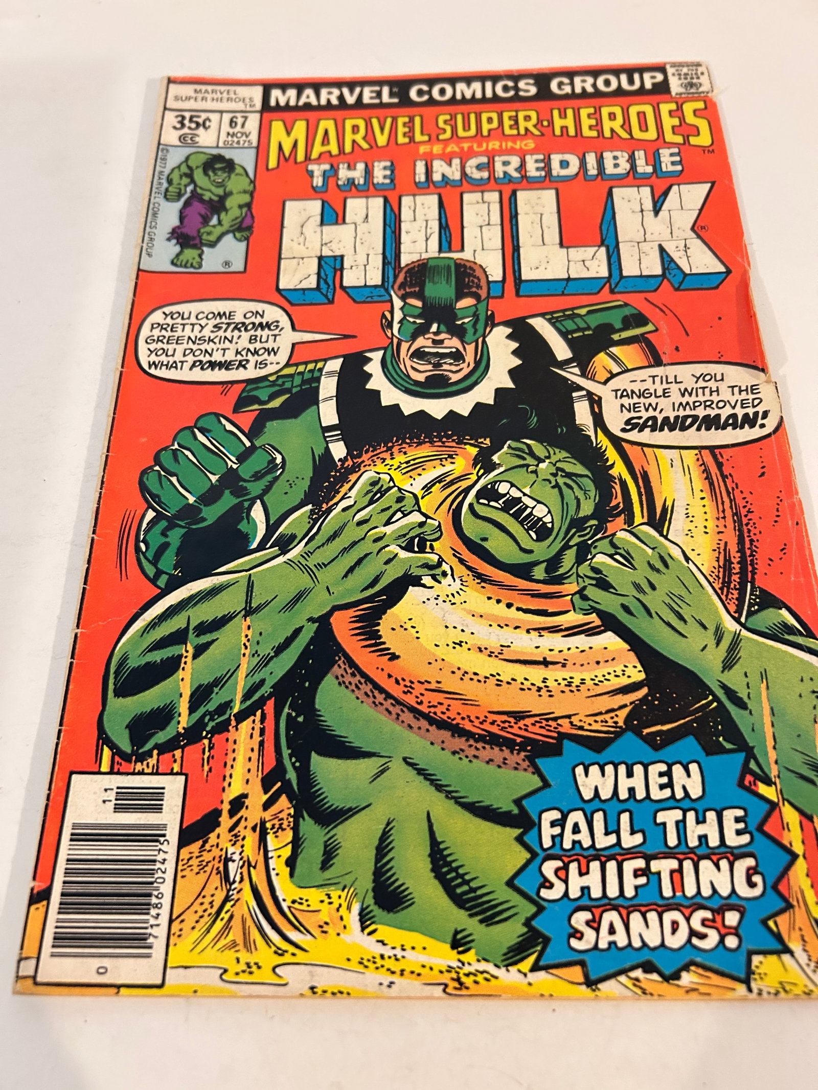 Vintage Comic Book Marvel Super-Heroes # 67: Vintage Comic Book Marvel Super-Heroes # 67 Please view all photos as they are part of the description and condition of this Item, Feel free to contact me with questions or picture requests! Used Item