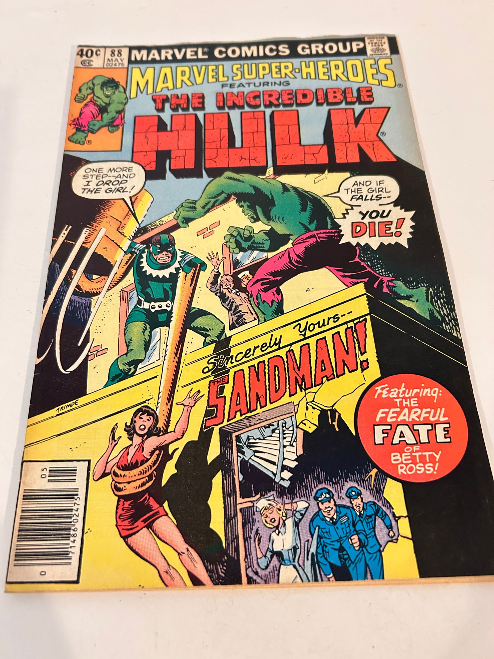 Vintage Comic Book Marvel Super-Heroes # 88 (1 of 2)
