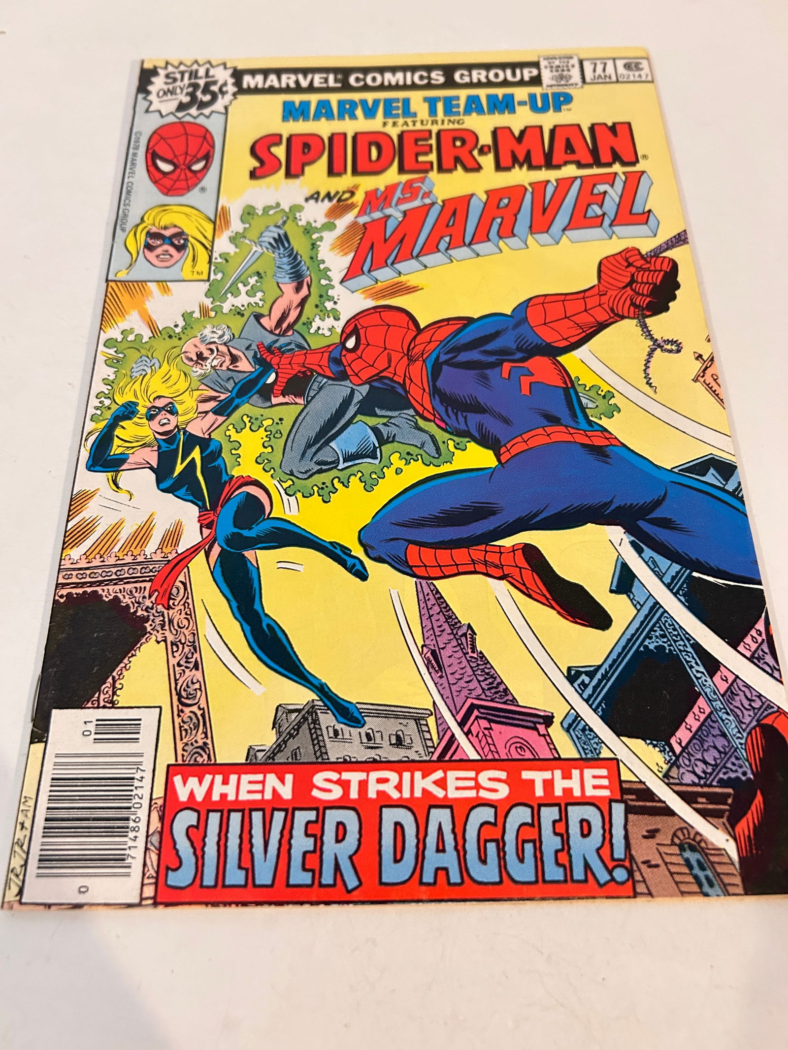 Vintage Comic Book Marvel Team-Up # 77 (1 of 2)