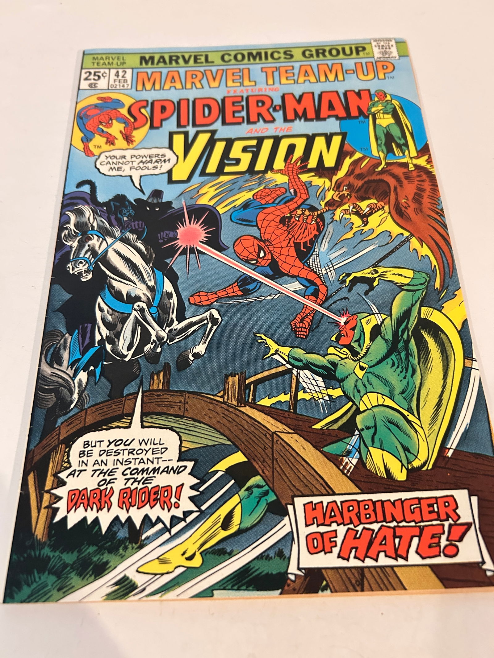 Vintage Comic Book Marvel Team-Up # 42 (1 of 2)