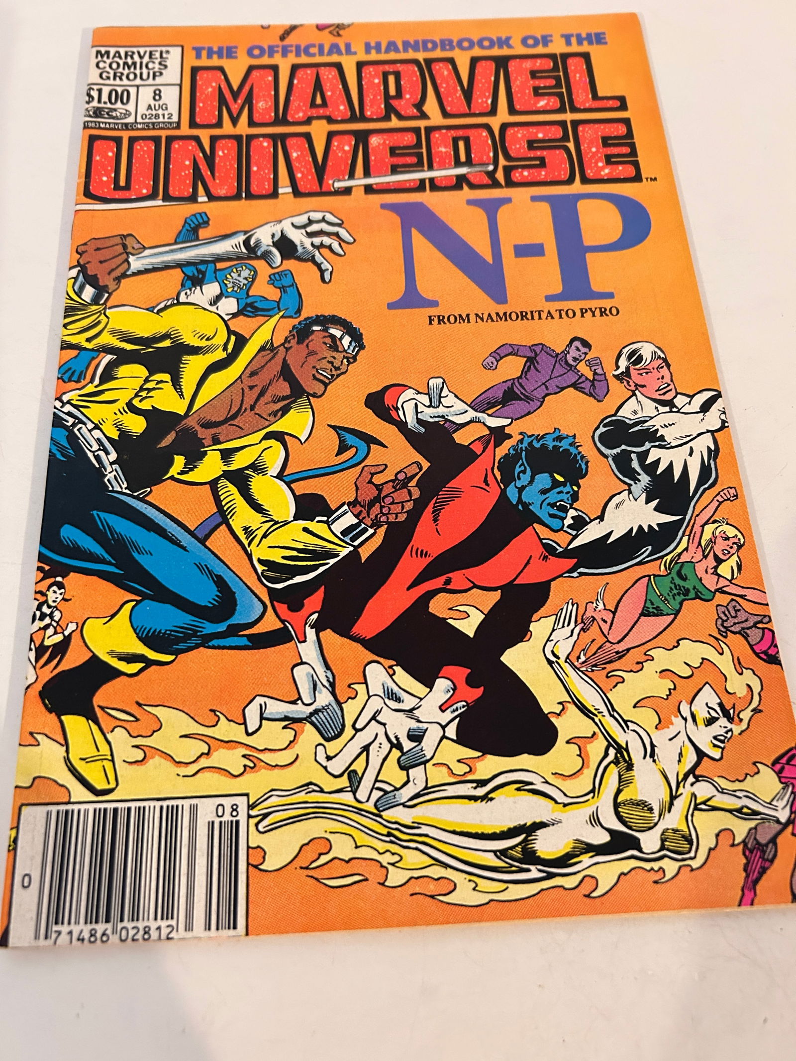 Vintage Comic Book Marvel Universe # 8 (1 of 2)