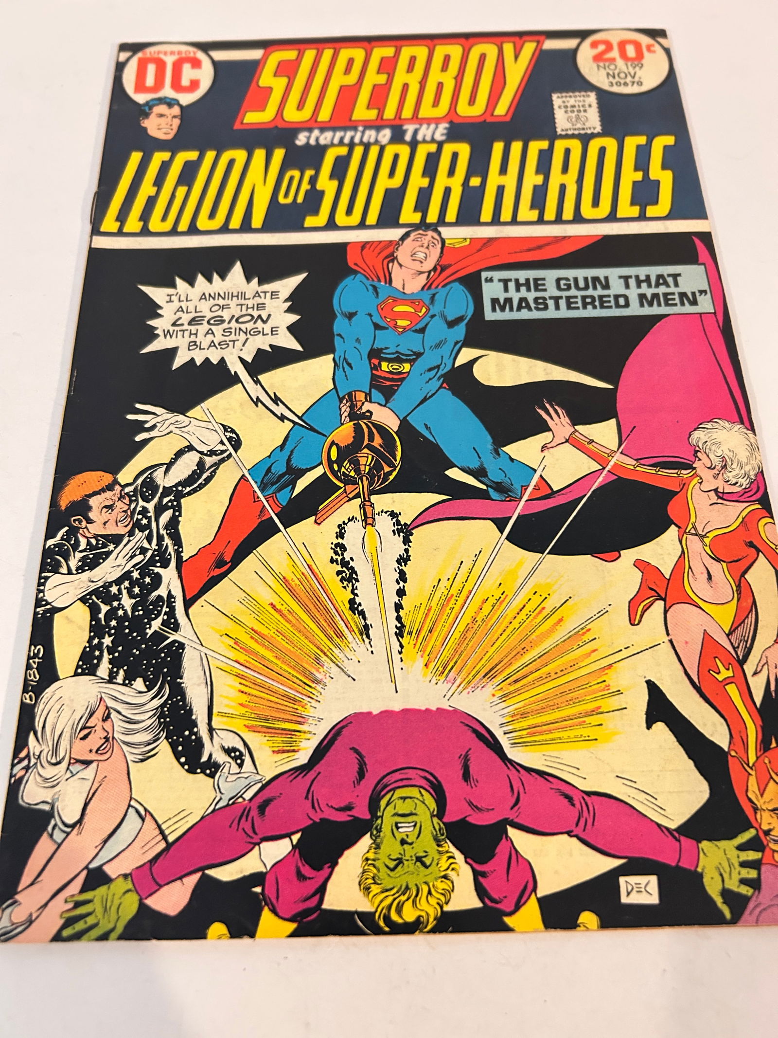 Vintage Comic Book Super Boy # 199 (1 of 2)