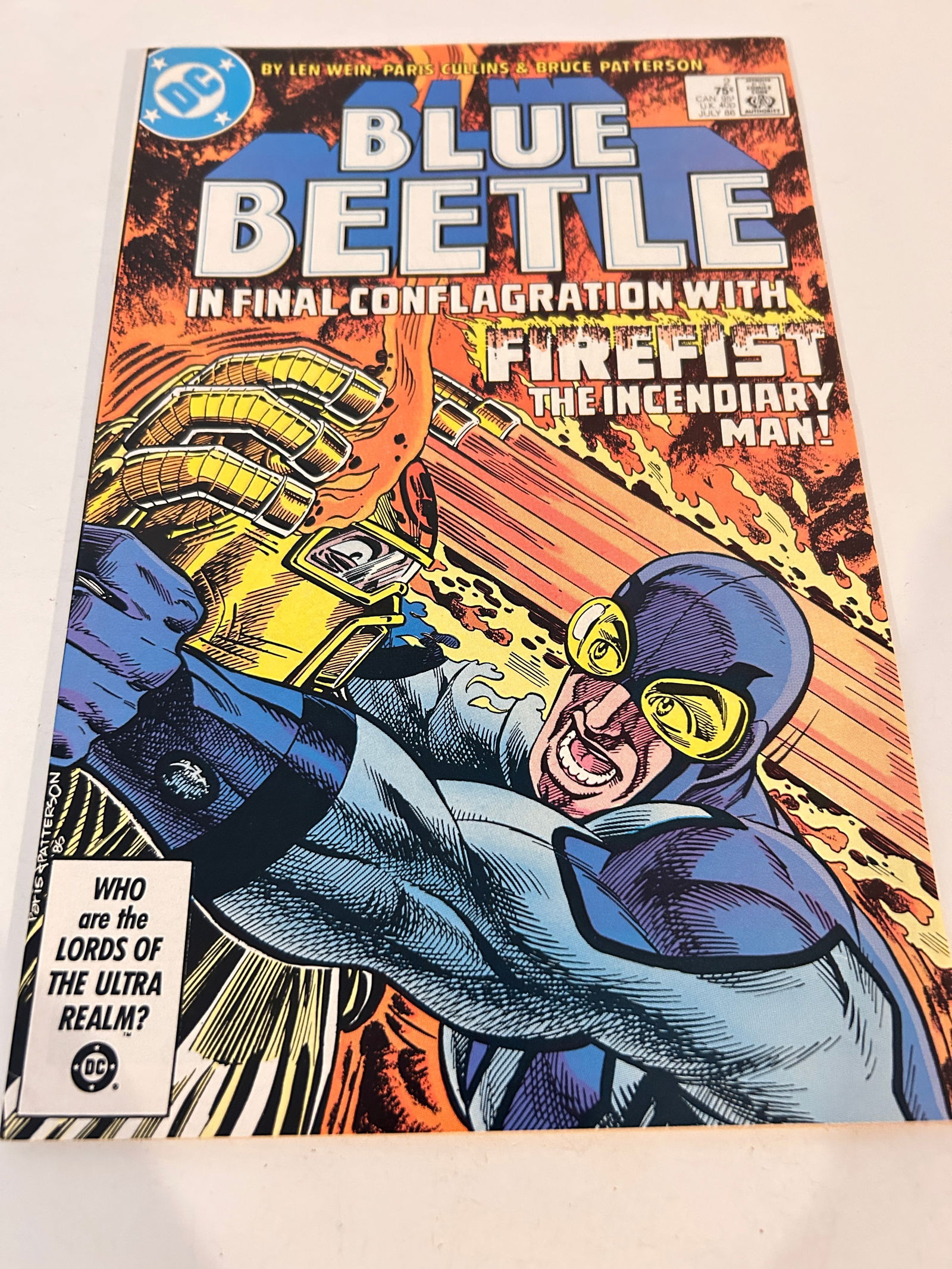 Vintage Comic Book Blue Beetle # 2 (1 of 2)