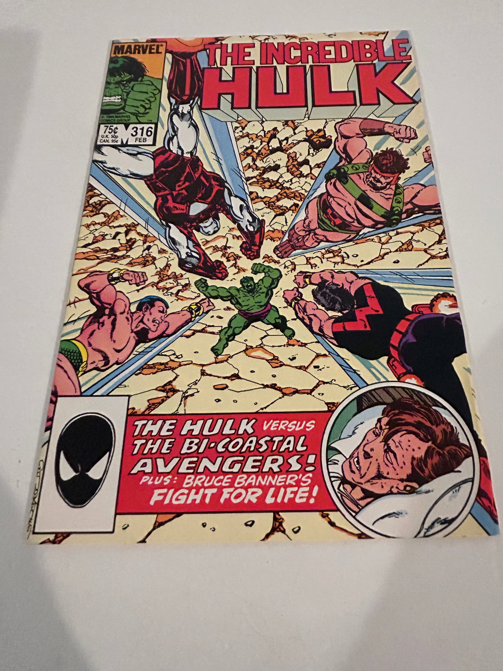 Vintage Comic Book Incredible Hulk # 316: Vintage Comic Book Incredible Hulk # 316 Please view all photos as they are part of the description and condition of this Item, Feel free to contact me with questions or picture requests! Used Item AS