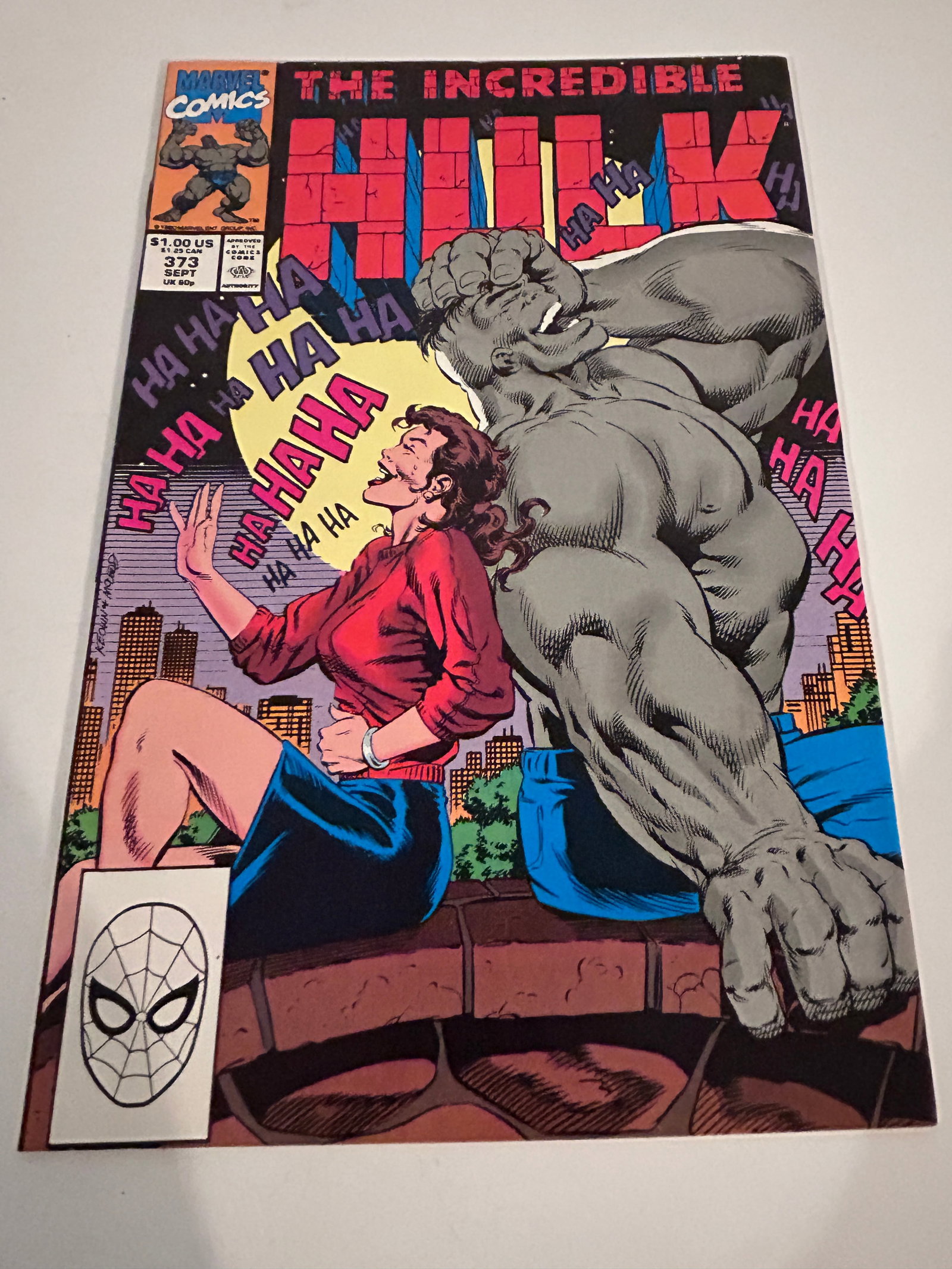 Vintage Comic Book Incredible Hulk # 373: Vintage Comic Book Incredible Hulk # 373 Please view all photos as they are part of the description and condition of this Item, Feel free to contact me with questions or picture requests! Used Item AS