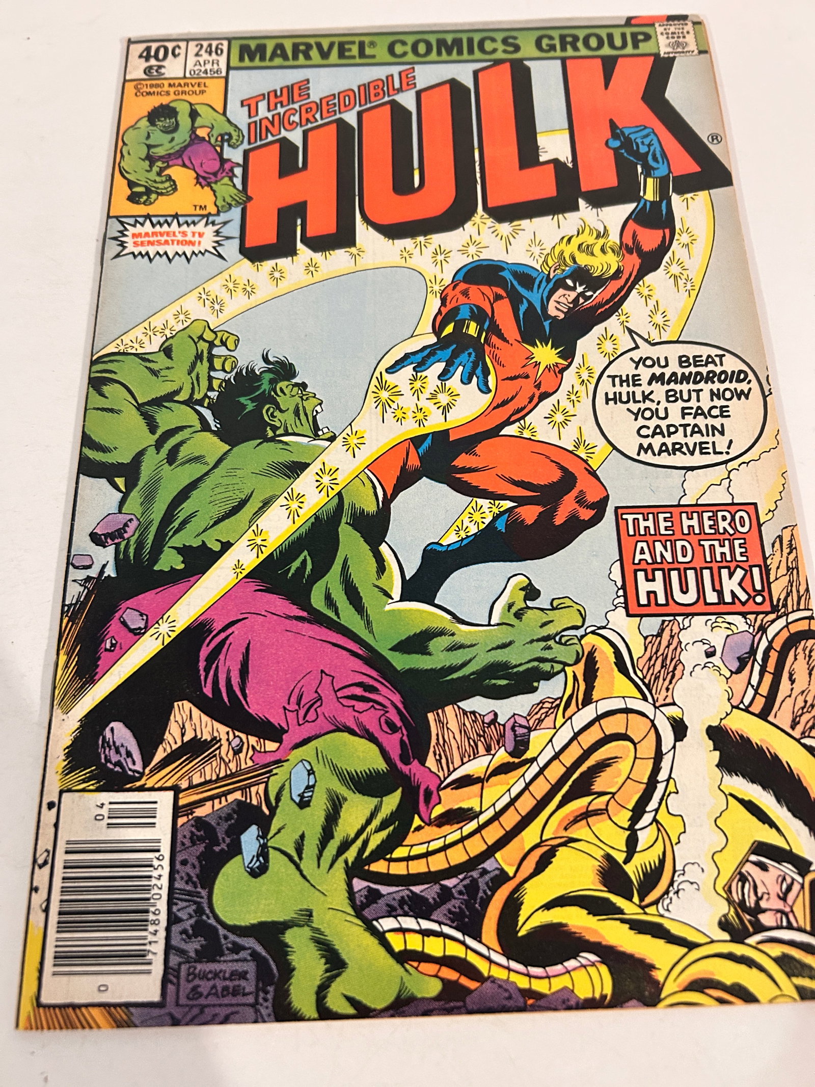 Vintage Comic Book Incredible Hulk # 246: Vintage Comic Book Incredible Hulk # 246 Please view all photos as they are part of the description and condition of this Item, Feel free to contact me with questions or picture requests! Used Item AS
