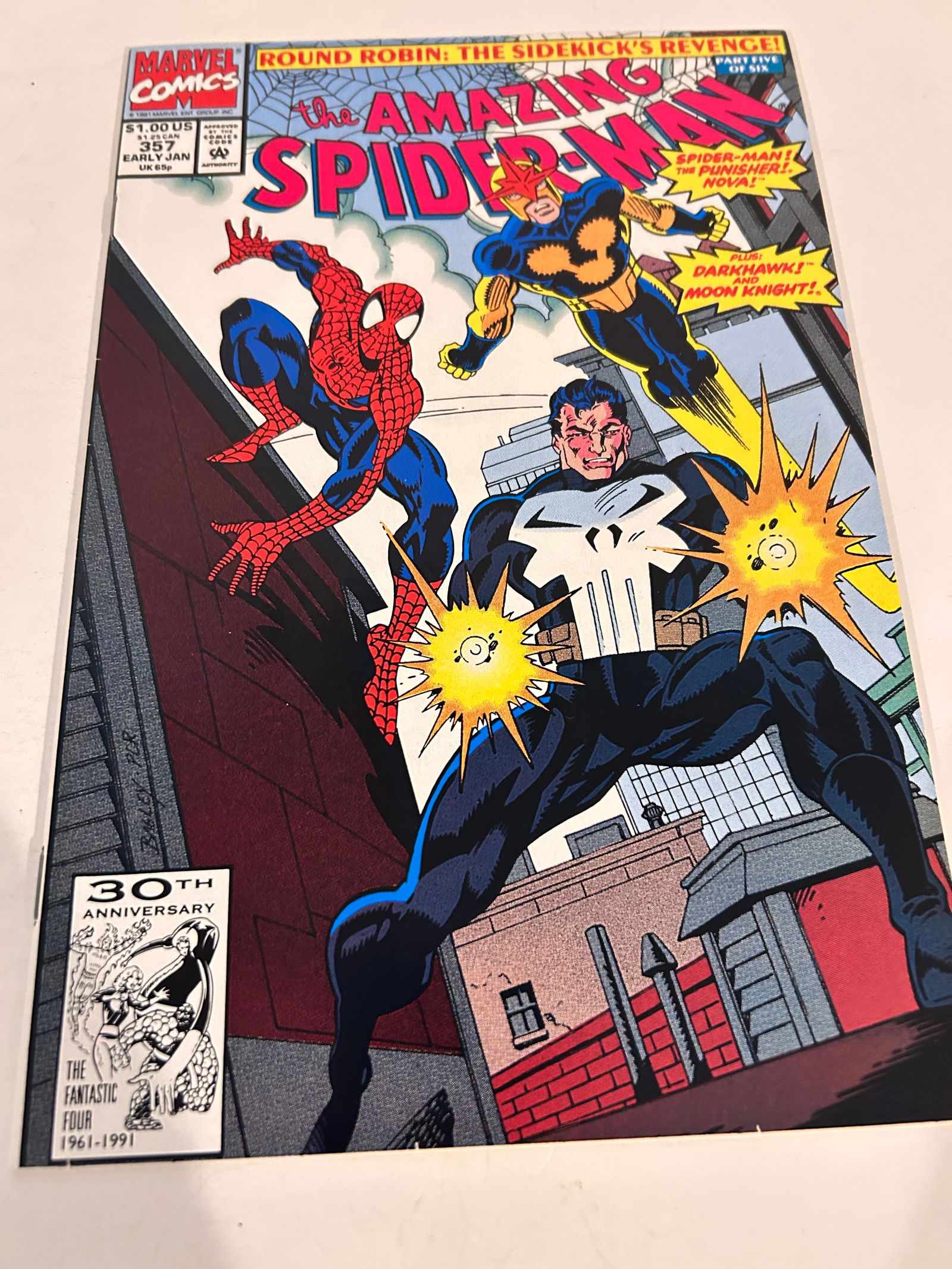 Vintage Comic Book Amazing Spider-Man # 357 (1 of 2)
