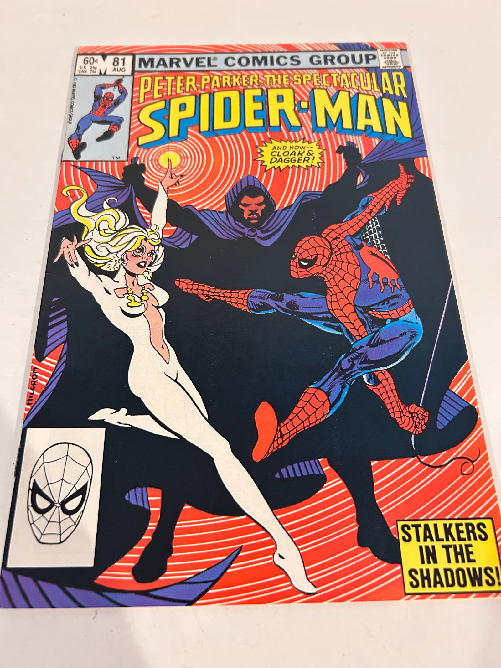 Vintage Comic Book Peter Parker Spectacular Spider-Man # 81: Vintage Comic Book Peter Parker Spectacular Spider-Man # 81 Please view all photos as they are part of the description and condition of this Item, Feel free to contact me with questions or picture req
