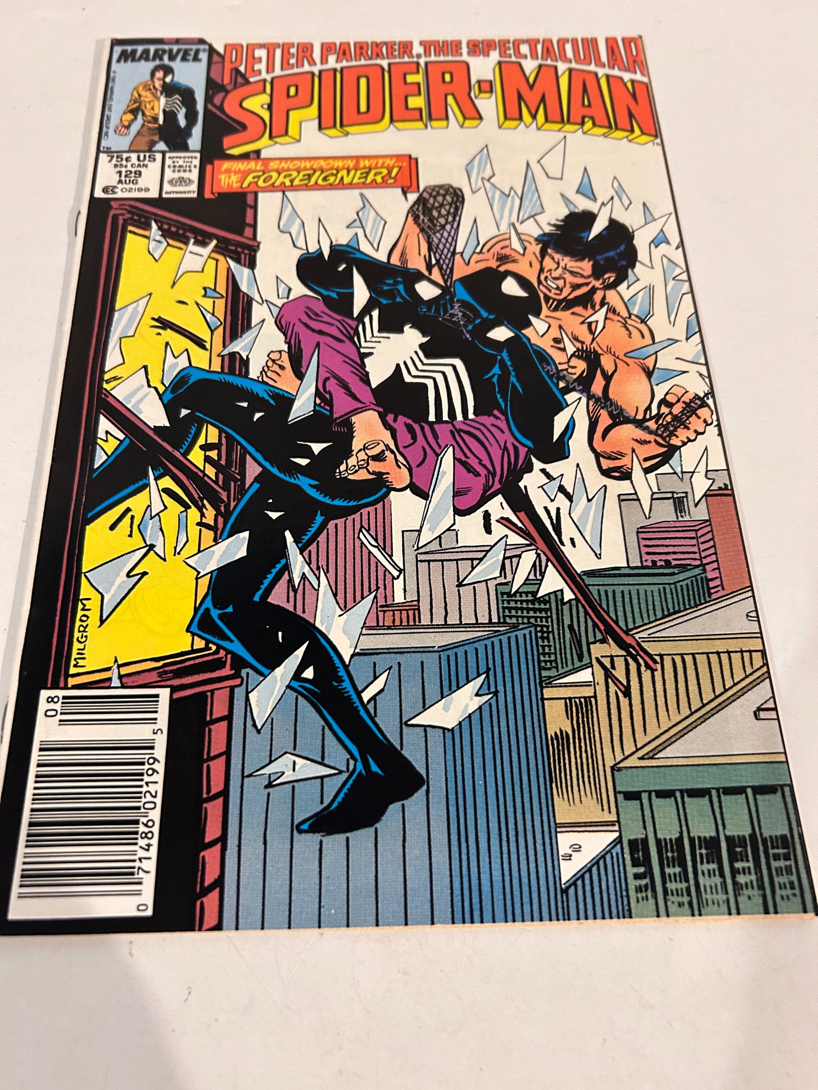 Vintage Comic Book Peter Parker Spectacular Spider-Man # 129: Vintage Comic Book Peter Parker Spectacular Spider-Man # 129 Please view all photos as they are part of the description and condition of this Item, Feel free to contact me with questions or picture re