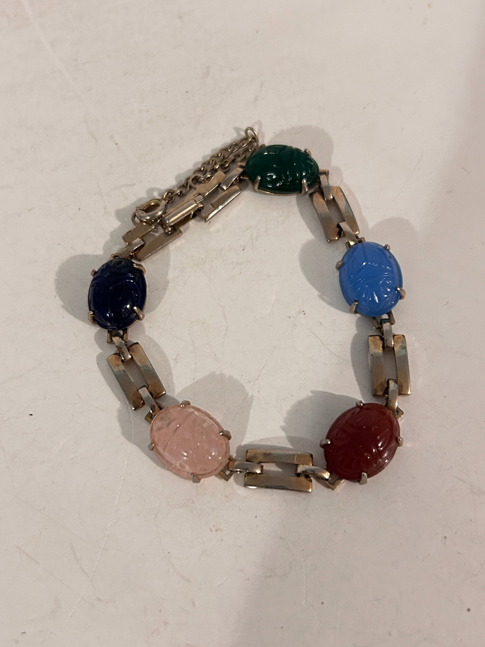 Vintage Colorful Bracelet 7": Vintage Colorful Bracelet 7" Please view all photos as they are part of the description and condition of this Item, Feel free to contact me with questions or picture requests! Used Item AS IS