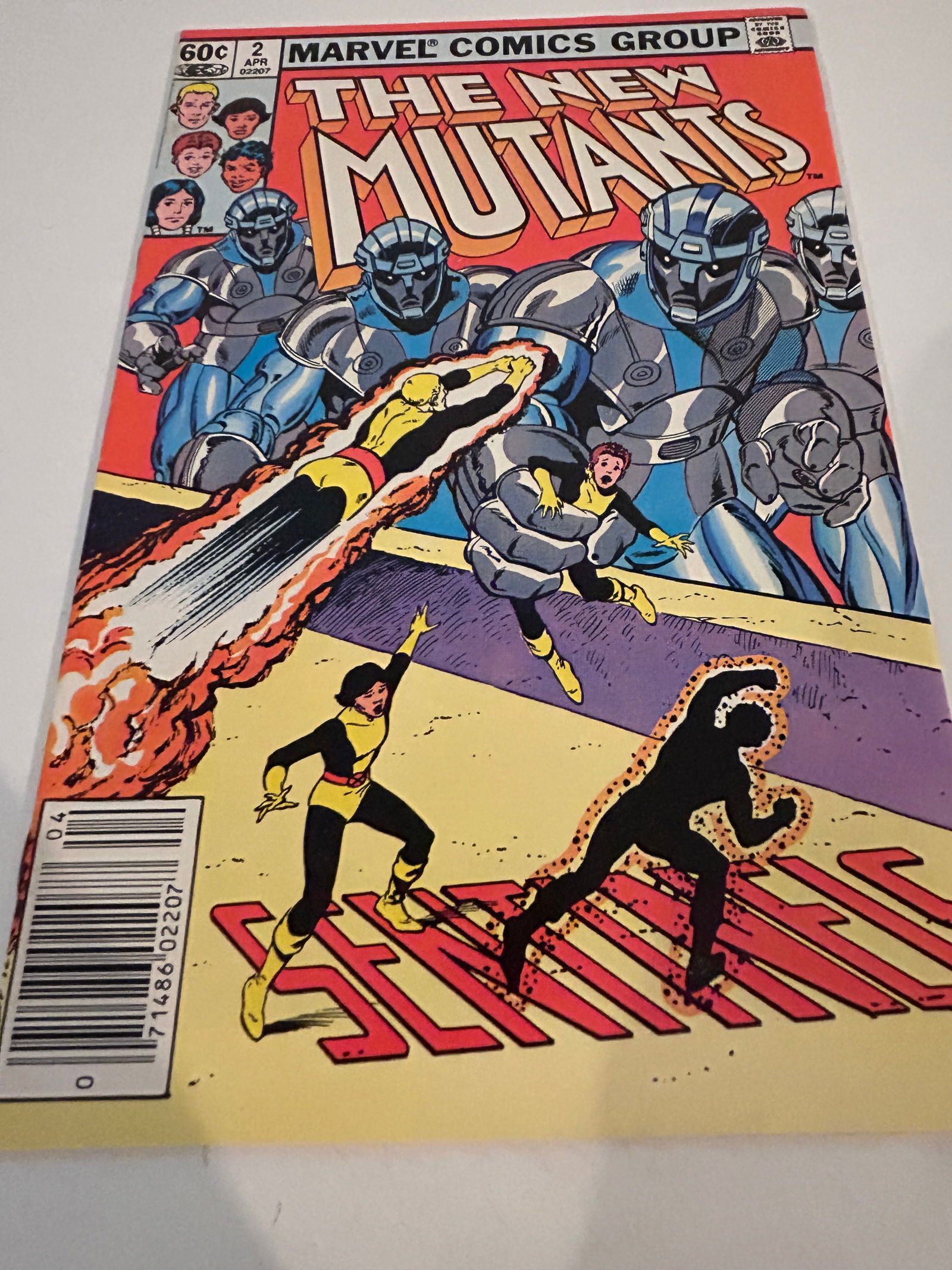 Vintage Comic Book The New Mutants # 2 (1 of 2)