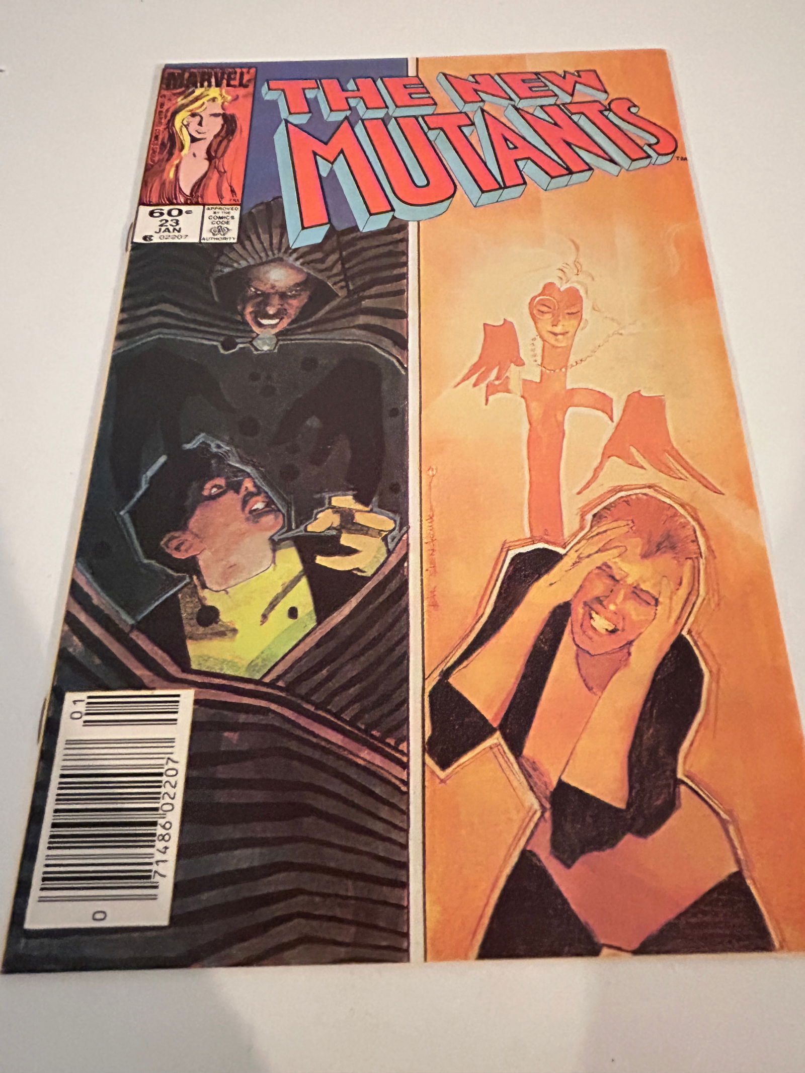 Vintage Comic Book The New Mutants # 23 (1 of 2)