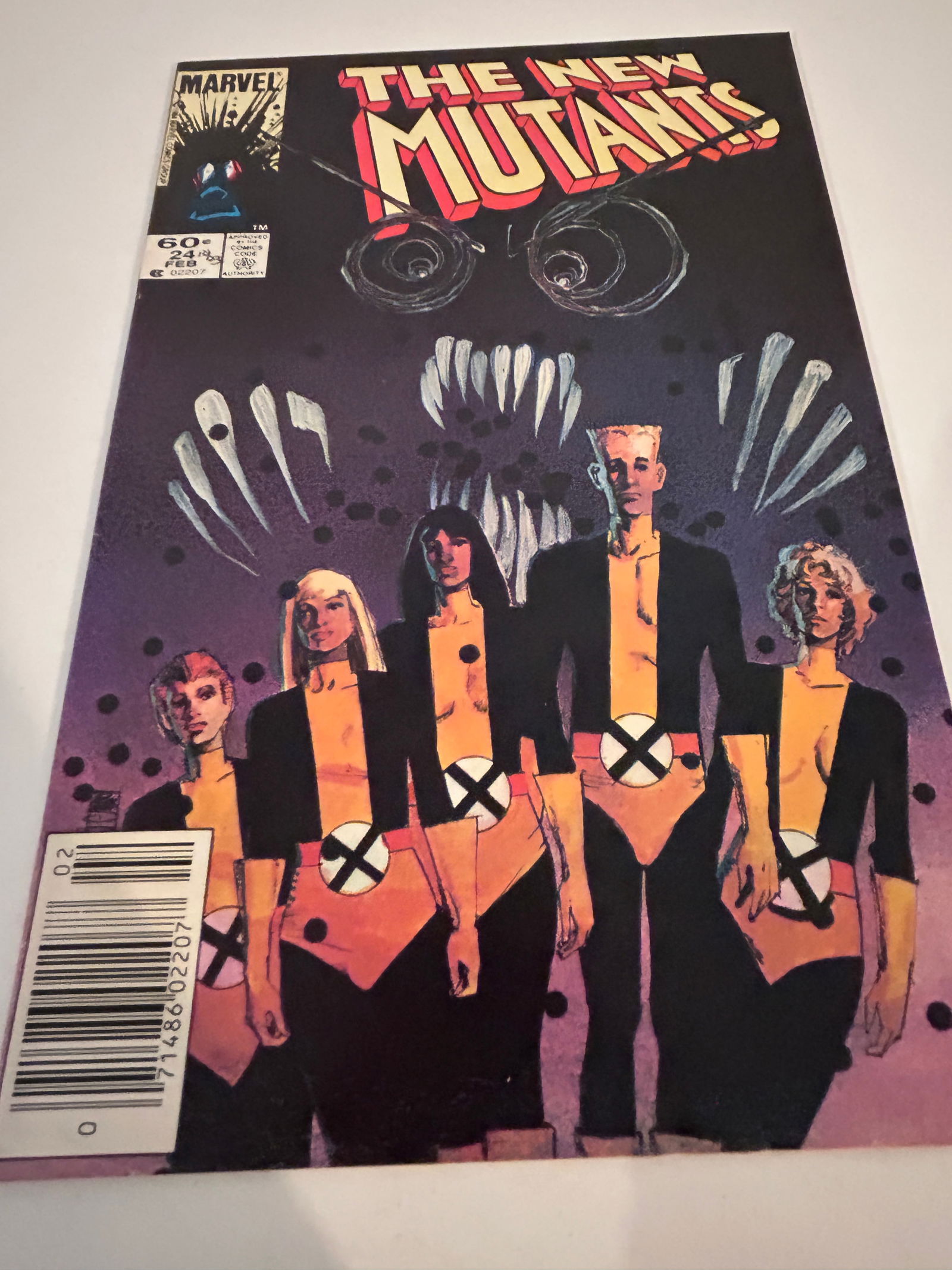 Vintage Comic Book The New Mutants # 24 (1 of 2)