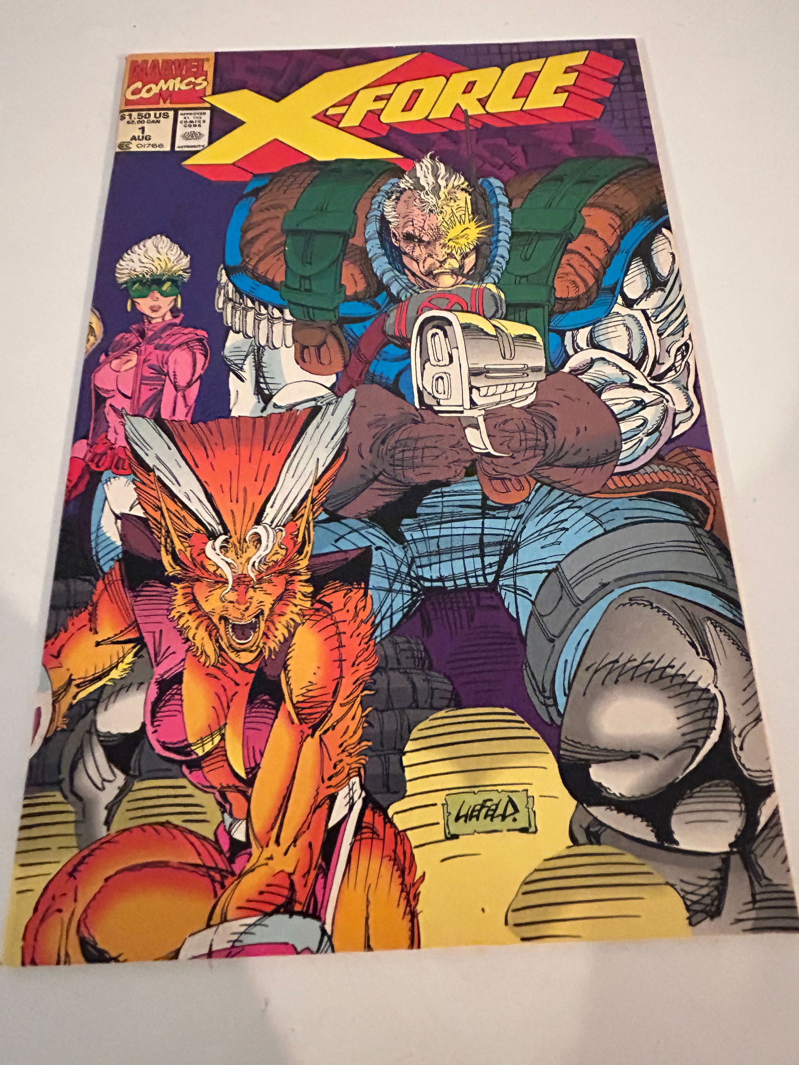Vintage Comic Book X-force # 1 (1 of 2)