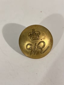 Vintage WR Crown Military Button