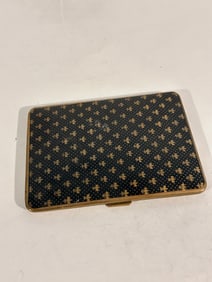 Vintage Colibri Gold-tone Hard Cigarette Case