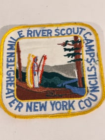 Vintage Large Boyscout Patch 6"