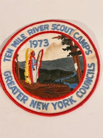 Vintage Large Boyscout Patch 6"