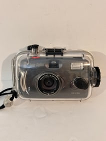 Snap Sights 35mm Film Camera with flash & Underwater Waterproof Case