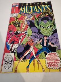 Vintage Comic Book The New Mutants # 92