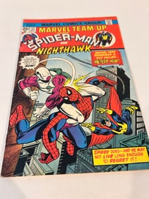 Vintage Comic Book Marvel Team-Up # 33