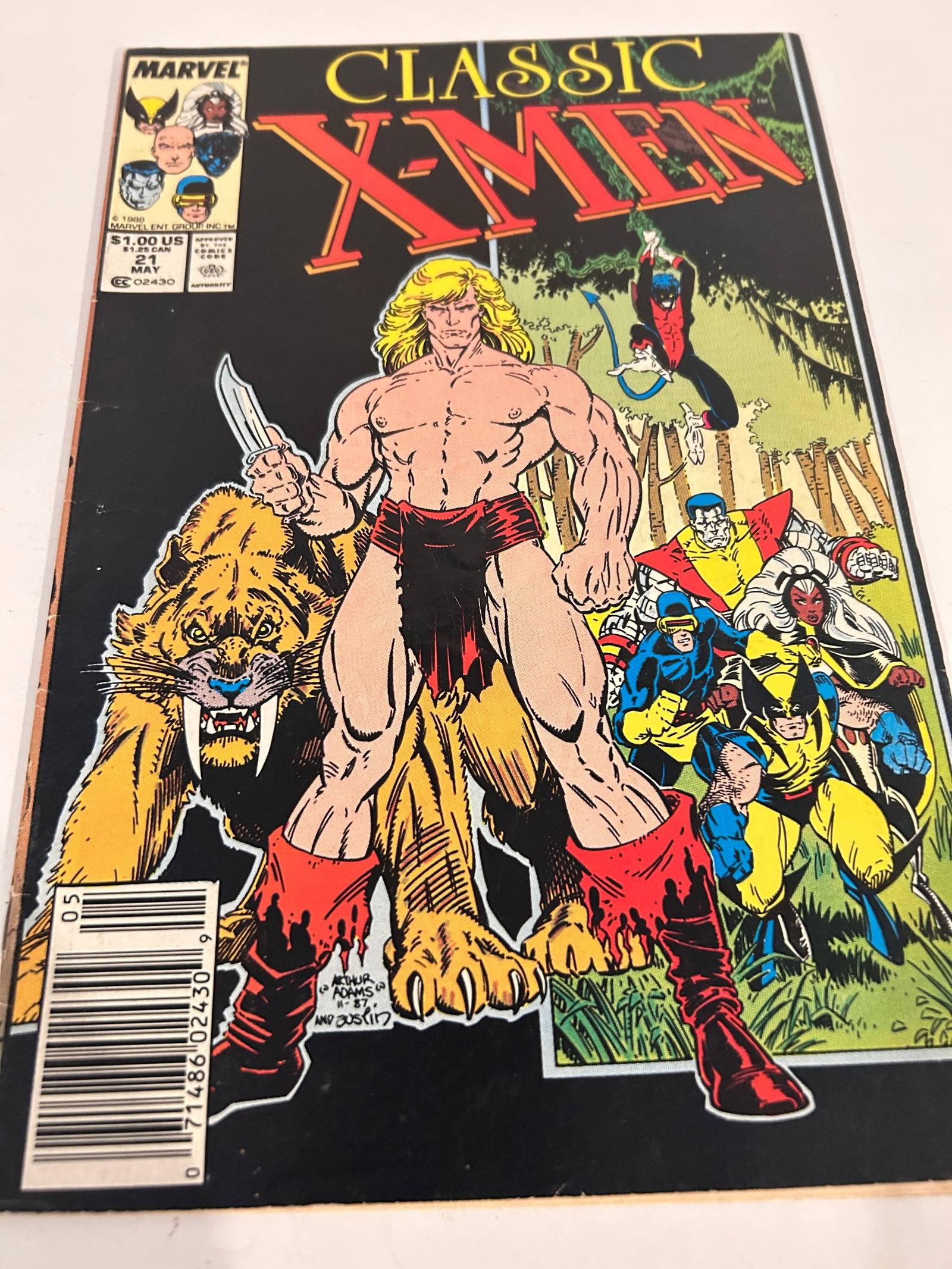 Vintage Comic Book X-Men Classics # 21 (1 of 2)